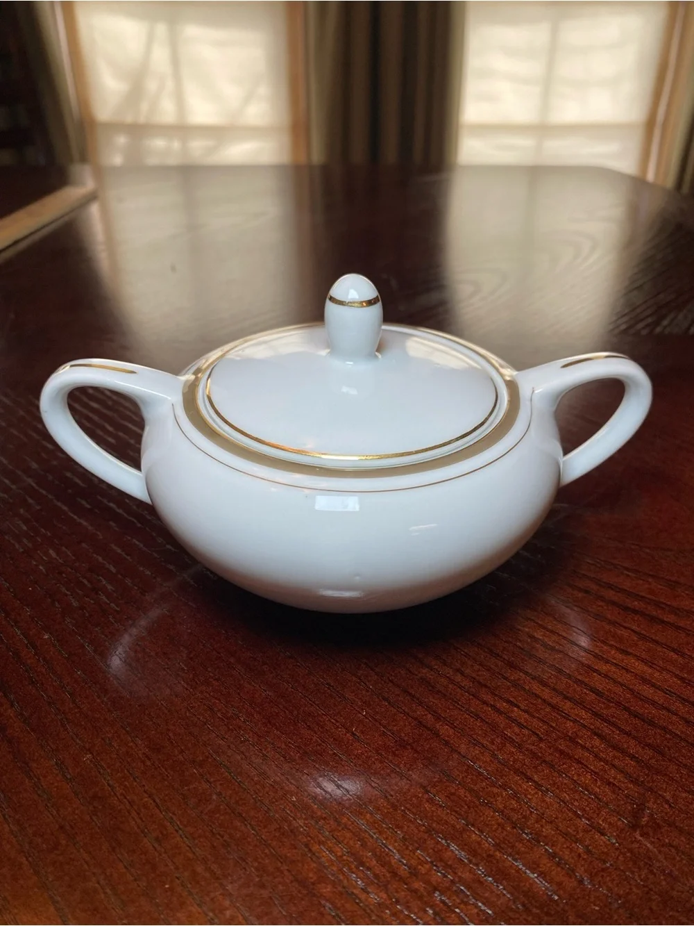 Royalton China Co, Japan. Translucent Porcelain China Golden Elegance Sugar Bowl